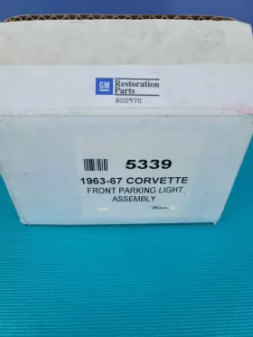 910552 GENERAL MOTORS Front Parking Light Turn Signal Amber #2