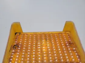 5963490 GM Front Bumper Turn Signal Light Lens Amber Nova #2