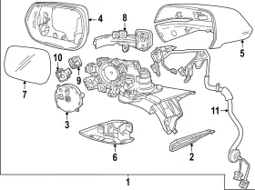 87823061 GM Signal Lamp