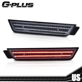 GPL6425656 GPLUSMOTOR Smoked Rear Led Bumper Marker Light