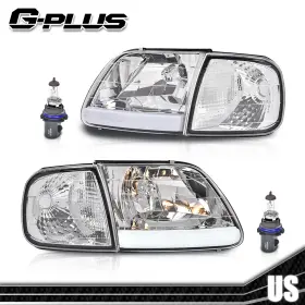 GPLUS-1128-01 GPLUSMOTOR Led Strip Headlights Headlamps Lh Rh #3