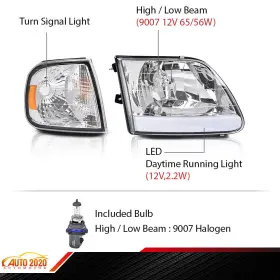 E-02HLA1238DWT GRANDORANGE Led Tube Headlights Corner Parking #3