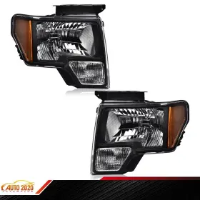 E-02HLA1239ABK GRANDORANGE Headlights Lamps Left Right F150
