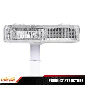 E-02SLA45E3AWW GRANDORANGE Turn Signal Light Lens Left Right #2