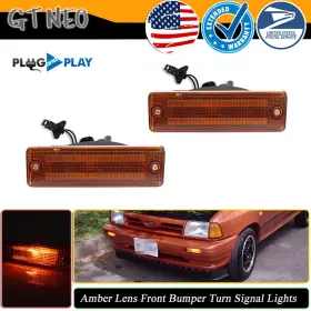 RB-129AH GTINTHEBOX Front Bumper Turn Signal Lights B2000