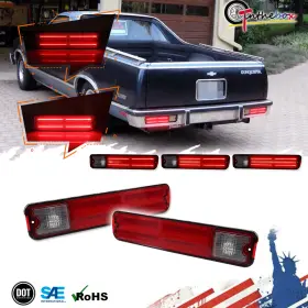 RB-393RD GTINTHEBOX Rear Tail Light El Caballero Chevrolet