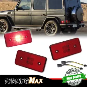 RB-404RR GTINTHEBOX Lens Led Rear Fender Marker Lights Benz