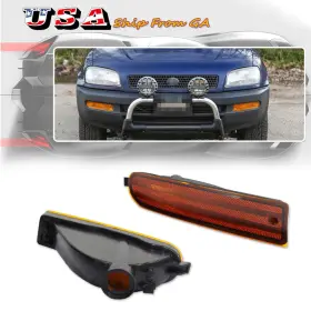 RB-456AH GTINTHEBOX Amber Front Bumper Parking Turn Signal