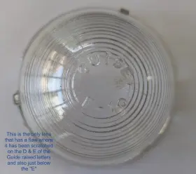 5939299 CHEVY Bel Air Parking Light Lens F-10 Chevrolet #3