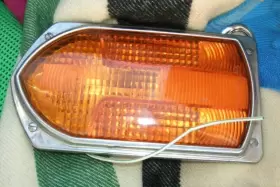 5941749 GM Nos Ihc Firetruck Amber Lens Arrow Turn Signal R8 #3