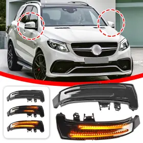 HY000930 HAN Benz Dynamic Led Wing Mirror Turn Signal Lights