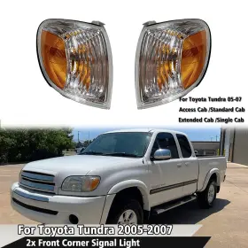 HY011208 HAN Amber Front Corner Signal Light Lens Toyota