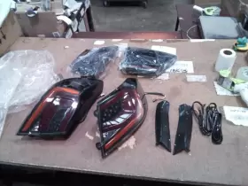 HC-YAG-0004S HCMOTION Led Tail Lights Smoked Rear Lamps Honda #3