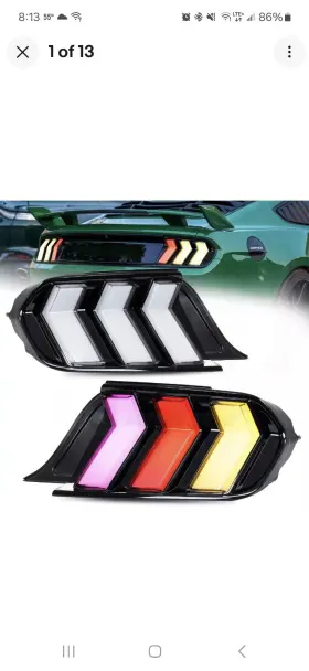HC-YM-6066RGB HCMOTION Led Tail Light Ford Mustang