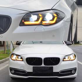 HC-F10-6619 HCMOTIONZ Led Headlights Sequential Head Lamp F18