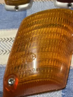 134-2 HELLA BMW Reflectors Fender Amber Lens E3 E9 E10 #2
