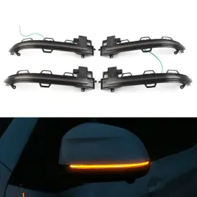 550736122229 HUKYU Dynamic Turn Signal Light Mirror Indicator
