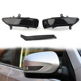 550742664898 HUKYU Rear View Mirror Turn Signal Light Lamp