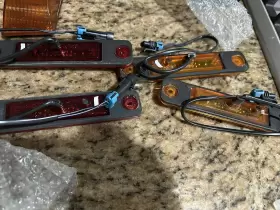 15060537 HUMMER Front Rear Fender Marker Lamp Light Set H2 #3