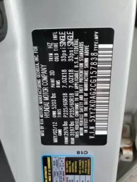 116-50602R HYUNDAI Passenger Corner Light Fog Driving Park