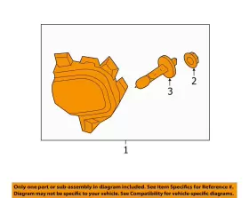 922013L500 HYUNDAI Driver Left Corner Light Fog Driving Park #3
