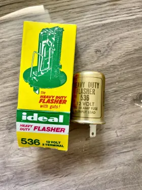 Ideal 753677751965 536 Heavy Duty Flasher 12 Volt 2 Terminal