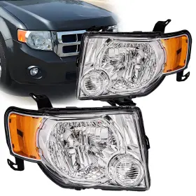 354HL-OH-FESC08-2P-CH-AM636 JAMES-CLUBS Headlight Left Right