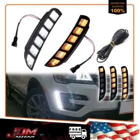 RB-078CD JDMTECH Lens Dynamic Sequential Led Drl Signal Ford