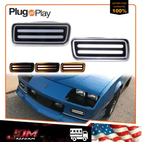 RB-409CD JDMTECH Amber Led Turn Signal Drl Lights Chevy
