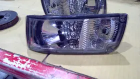 RB-490CS JDMTECH Front Bumper Turn Signal Lights Housings Kit #2