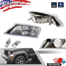 RB-522CS JDMTECH Turn Signal Light Set Front Left Right Jeep