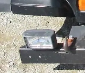 Wrangler JEEP Passenger Square Fog Light Bumper Mntd Cherokee