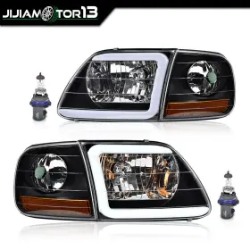 J-02HLA1238BBK JIJIAMOTOR13 Led Headlights Corner Parking