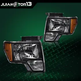 J-02HLA1239ABK JIJIAMOTOR13 Headlights Lamps Left Right F150