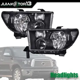 J-02HLA2034ABW JIJIAMOTOR13 Headlights Lamps Lens Sequoi