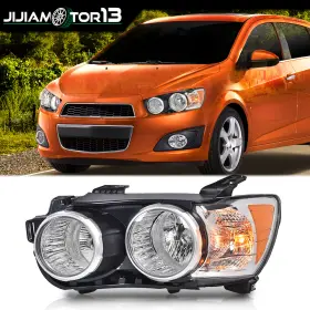 J-02HLA45F7ABKL JIJIAMOTOR13 Sonic Amber Halogen Headlight
