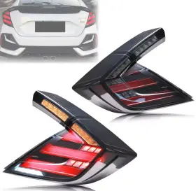 WD-0276D KALASTYLING Led Tail Lights Hatchback Rear Lamps