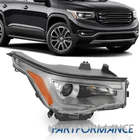 1KPGM1904156 KARPAL Passenger Halogen Headlight Led Drl Gmc