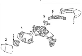 87624-P1000 KIA Signal Lamp Sportage