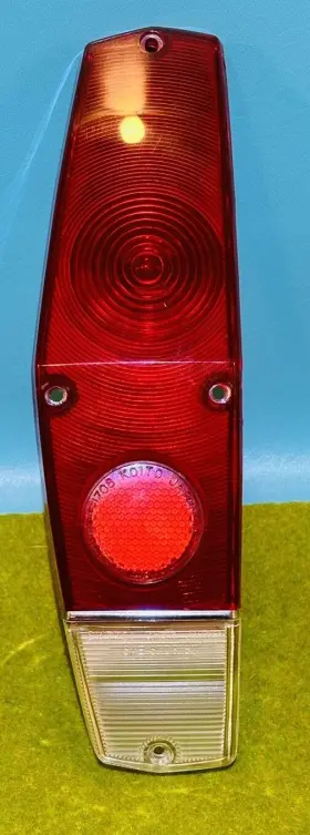 S14775L KOITO Lh Tail Light Lens Wagon Bluebird Nos Datsun