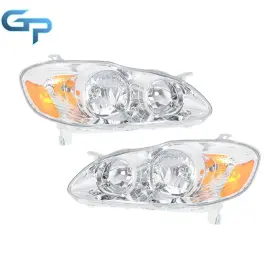 GRE56670 LABWORK Headlight Driver Passenger Halogen Toyota