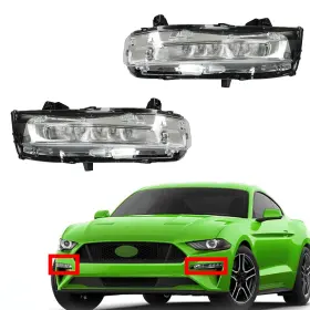 LAW148668 LABWORK Left Right Led Drl Turn Signal Fog Light