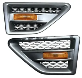 6H52-014K81BC LAND ROVER Front Driver Passenger Fender Grille