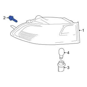 90119A0264 LEXUS OE Turn Signal Light Bolt TX500H