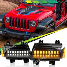 ED108 LIMO PLUS Led Fender Turn Signal Lights Drl Jl Jt Jeep