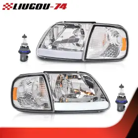 BIG26427 LIUGOU74 Led Drl Headlights Corner Lights F-150