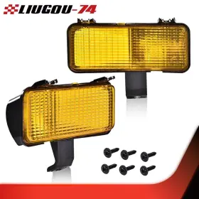 BIG40414 LIUGOU74 Front Turn Signal Lights Lamps Chevy Gmc