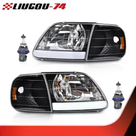BIG67282 LIUGOU74 Led Drl Headlights Corner Lights F-150