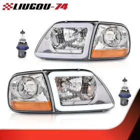 BIG8700 LIUGOU74 Led Drl Headlights Corner Lights Amber F-150