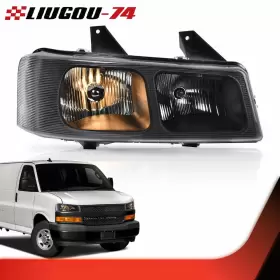 LG-02HLA4546ABKR LIUGOU74 Savana Van Headlight Headlamp Chevy #2